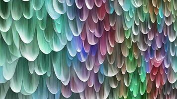 abstrakt bunt Animation. Neon- Farben Flüssigkeit Hintergrund. schön Gradient Textur, ziehen um abstrakt mehrfarbig Hintergrund, generativ ai video