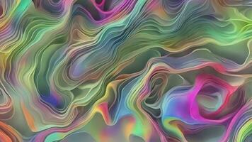 Abstract colorful animation. Neon colors  liquid background. Beautiful gradient texture, Moving abstract multicolored background, Generative AI video