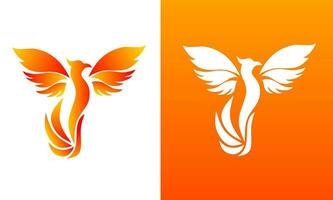 graphic vector illustration of Phoenix bird symbol logo template