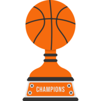 basquetebol troféu ilustração png transparente fundo