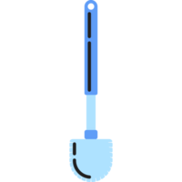 Toilet Brush Illustration PNG Transparent Background