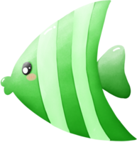 Green sea fish png
