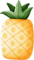 Sommer- Obst Ananas png