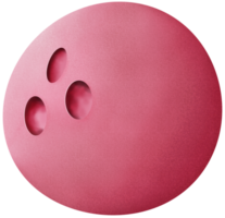 Bowling balls are a type of sports equipment. png