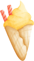 du froid la glace crème aide cool bas. png