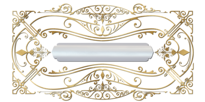 gyllene ram elegant stil png