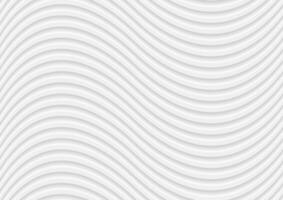 Grey paper waves abstract technology geometric background vector