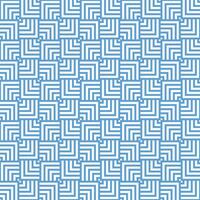 Blue and White Seamless abstract geometric overlapping squares pattern vector