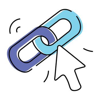 seguridad y cifrado garabatear icono vector