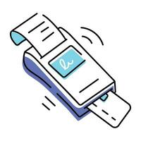 Security and Encryption Doodle Icon vector