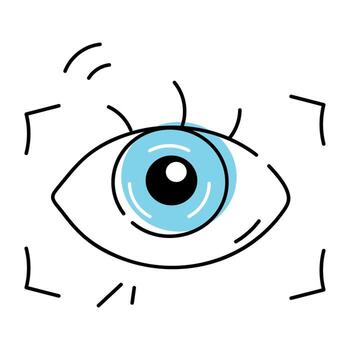 Security and Encryption Doodle Icon vector