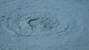 Sulphur Mud Pots in Hverir Geothermal Area. Iceland video