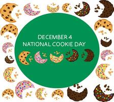 National Cookie Day vector