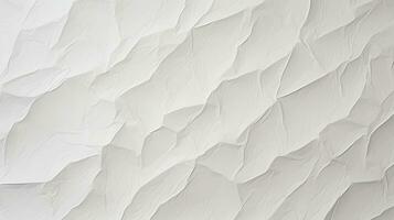 Close-Up White Paper Texture Background Detailed Surface Pattern. AI Generated photo