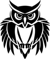 Owl - High Quality Vector Logo - Vector illustration ideal for T-shirt graphic