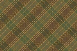 Tartan plaid pattern with texture and nature color. vector