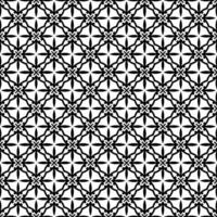 Black and white seamless abstract pattern. Background and backdrop. Grayscale ornamental design. vector