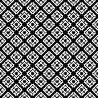 patrón abstracto sin costuras en blanco y negro. fondo y telón de fondo. diseño ornamental en escala de grises. vector