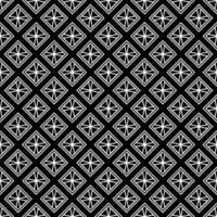 patrón abstracto sin costuras en blanco y negro. fondo y telón de fondo. diseño ornamental en escala de grises. vector