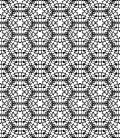 Black and white seamless abstract pattern. Background and backdrop. Grayscale ornamental design. vector