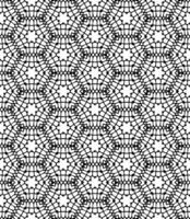 Black and white seamless abstract pattern. Background and backdrop. Grayscale ornamental design. vector