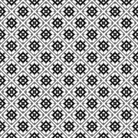 Black and white seamless abstract pattern. Background and backdrop. Grayscale ornamental design. vector