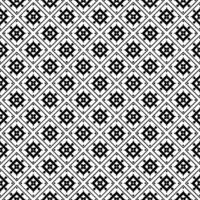 Black and white seamless abstract pattern. Background and backdrop. Grayscale ornamental design. vector