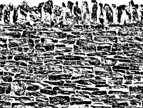 Rustic grunge vector texture with grain and stains. Abstract noise background. Weathered surface.