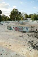 abandonado patinar parque - España 2022 foto