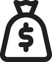 Money exchange payment icon symbol vector image. Illustration of the dollar currency coin graphic design image