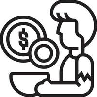 Money exchange payment icon symbol vector image. Illustration of the dollar currency coin graphic design image