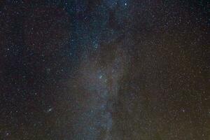 hermosa estrellas en el noche cielo foto