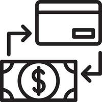 Money exchange payment icon symbol vector image. Illustration of the dollar currency coin graphic design image