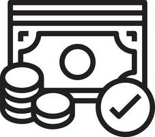 Money exchange payment icon symbol vector image. Illustration of the dollar currency coin graphic design image