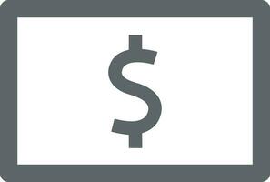 Money exchange payment icon symbol vector image. Illustration of the dollar currency coin graphic design image