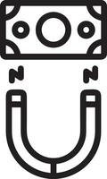 Money exchange payment icon symbol vector image. Illustration of the dollar currency coin graphic design image