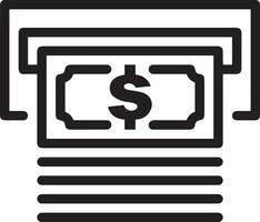 Money exchange payment icon symbol vector image. Illustration of the dollar currency coin graphic design image