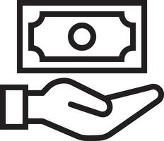 Money exchange payment icon symbol vector image. Illustration of the dollar currency coin graphic design image