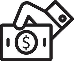 Money exchange payment icon symbol vector image. Illustration of the dollar currency coin graphic design image