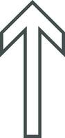 Growth business icon symbol vector image. Illustration of the progress outline infographic strategy  development design image