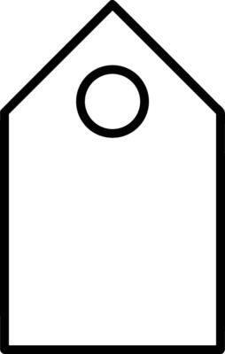 Price tag icon symbol vector image. Illustration of the coupon product pricing sale image design