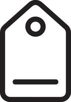 Price tag icon symbol vector image. Illustration of the coupon product pricing sale image design