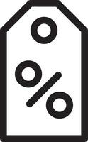 Price tag icon symbol vector image. Illustration of the coupon product pricing sale image design