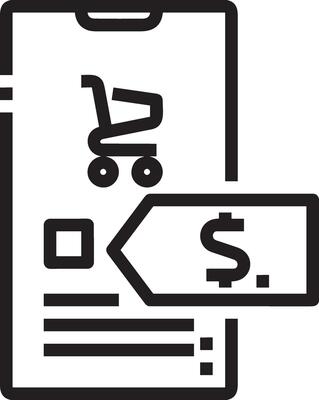 Price tag icon symbol vector image. Illustration of the coupon product pricing sale image design