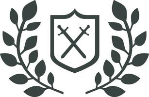 Winner success icon symbol image vector. Illustration of reward champion win championship bedge image design vector