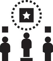 Winner success icon symbol image vector. Illustration of reward champion win championship bedge image design vector