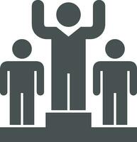 Winner success icon symbol image vector. Illustration of reward champion win championship bedge image design vector