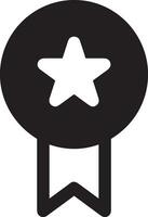 Winner success icon symbol image vector. Illustration of reward champion win championship bedge image design vector