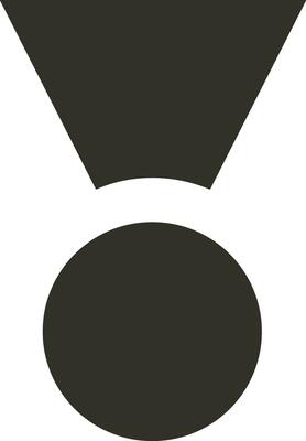 Winner success icon symbol image vector. Illustration of reward champion win championship bedge image design