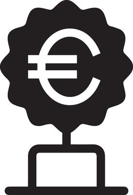 Winner success icon symbol image vector. Illustration of reward champion win championship bedge image design